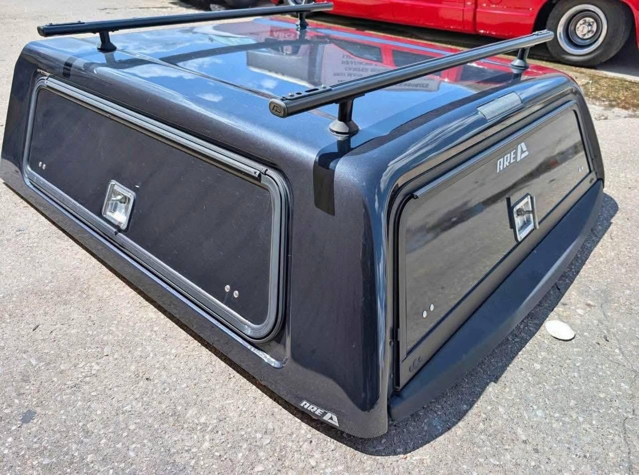Chevy Silverado 1500 Black ARE Topper/Camper Shell