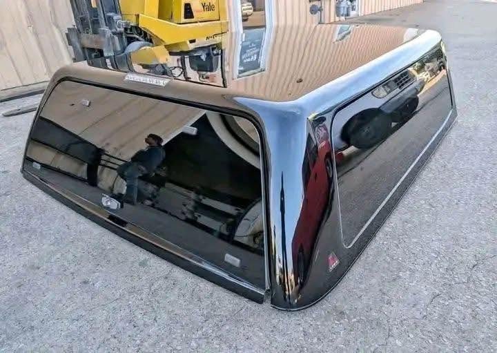 Used Camper Shell for Chevy Silverado 2014-2018 - Image 4